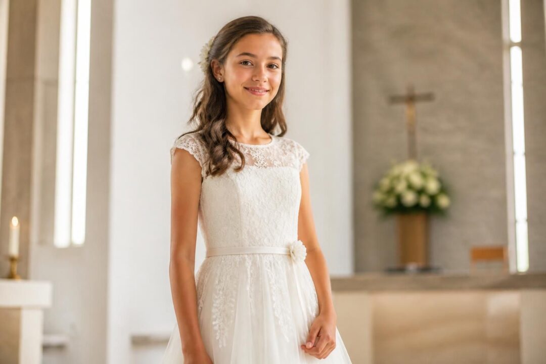 scopri la nostra collezione di abiti da cresima e per ragazza, perfetti per celebrare con eleganza questo importante momento di crescita e passaggio.
