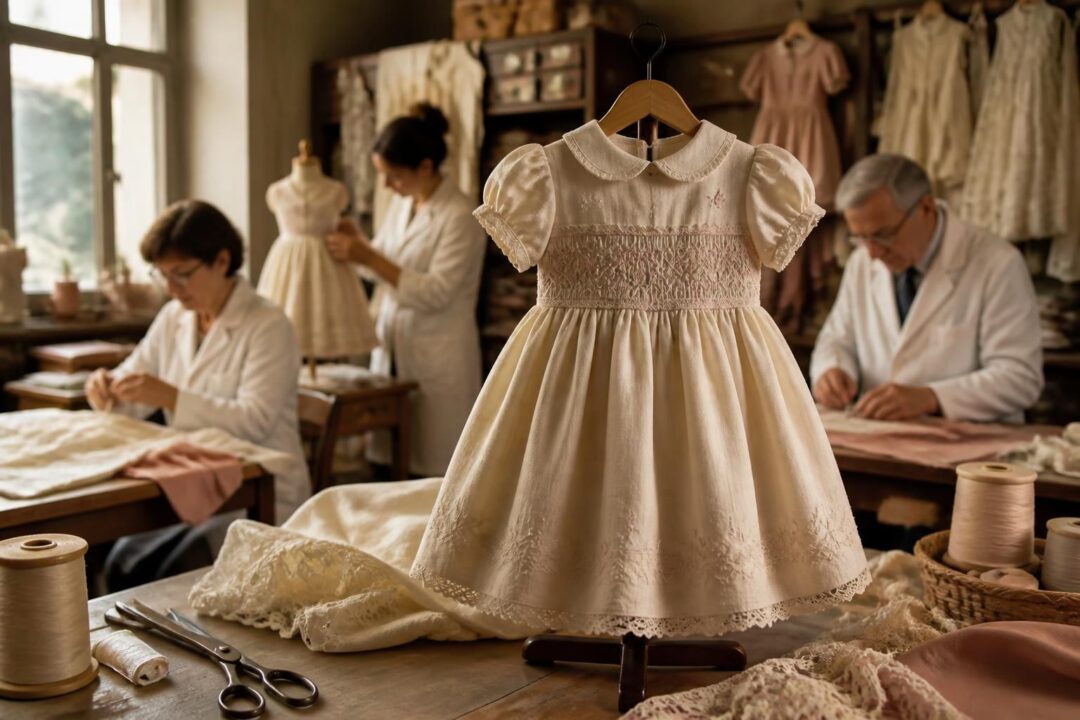 scopri l'artigianato fiorentino e gli abiti fatti a mano per bambini: l'eccellenza del made in italy che unisce tradizione, qualità e stile unico per i più piccoli.